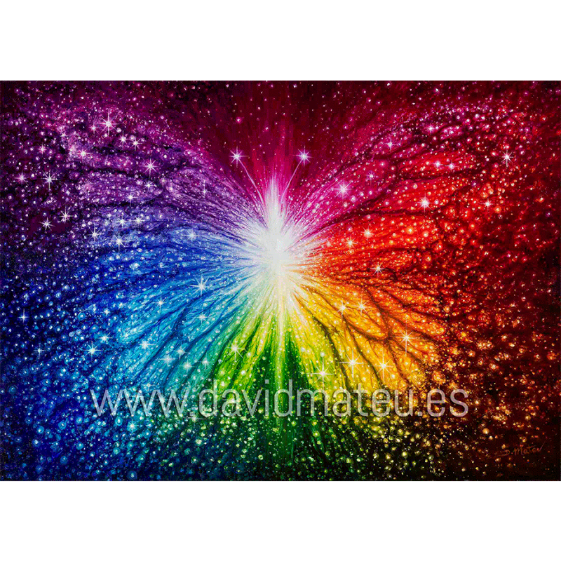 Mariposa Arcoiris Multidimensional