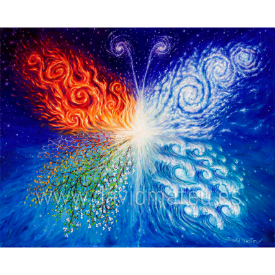 Mariposa de los Cuatro Elementos